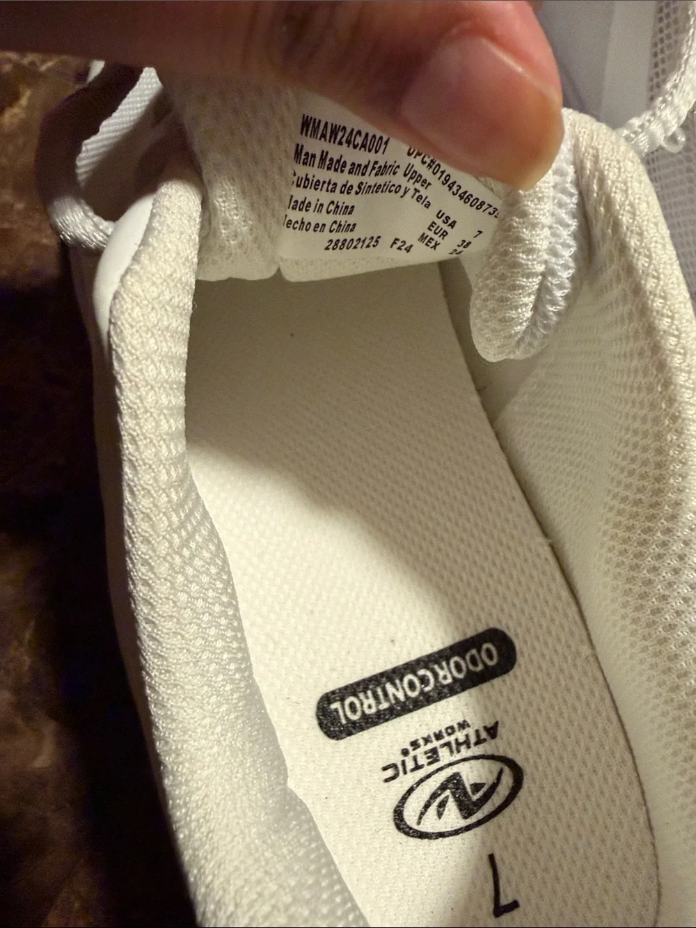 Athletic Works White woman Athletic Sneakers